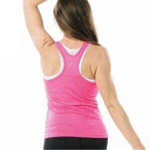 Zyia Pink Classic Racer Tank Size M -NWT